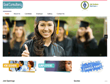 Tablet Screenshot of goalconsultancy.com